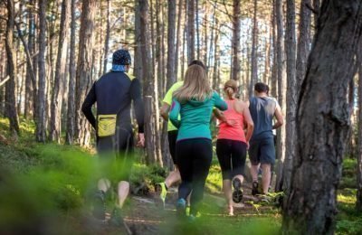 Fit-Walking mit Bergler-Erfrischung